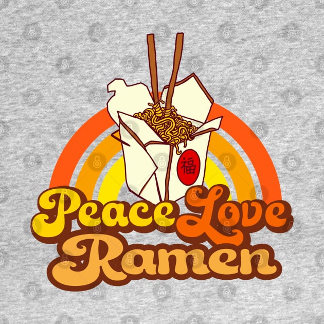 Peace Love Ramen by Jitterfly